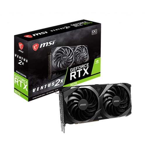 Msi RTX 3070 Ventus 2X OC 8GB Graphics Card
